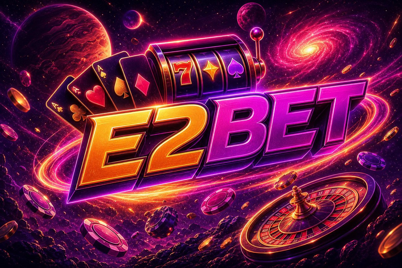 Giao diện trang đăng ký E2BET với biểu mẫu tạo tài khoản và hộp quà chào mừng người chơi mới